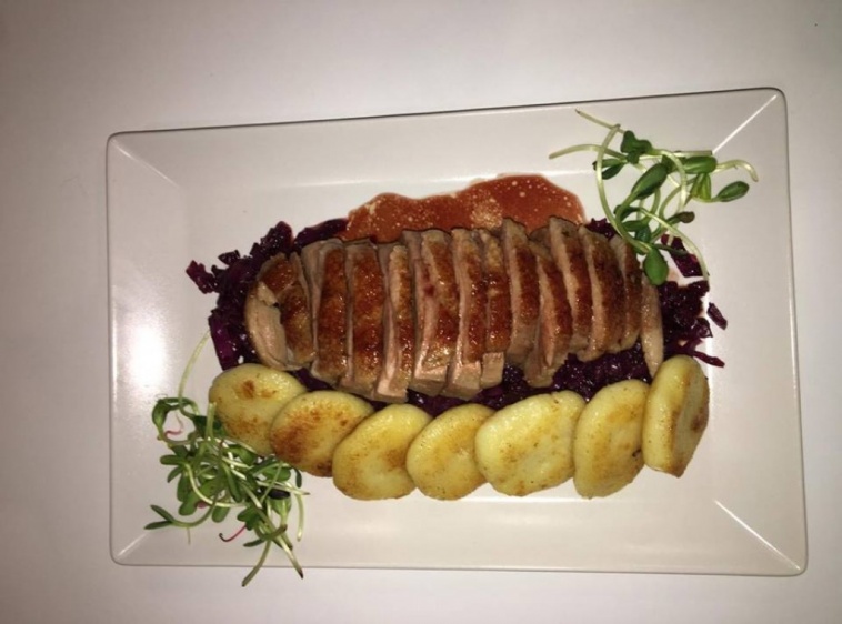Restauracja 5ta klepka Pierś z kaczki