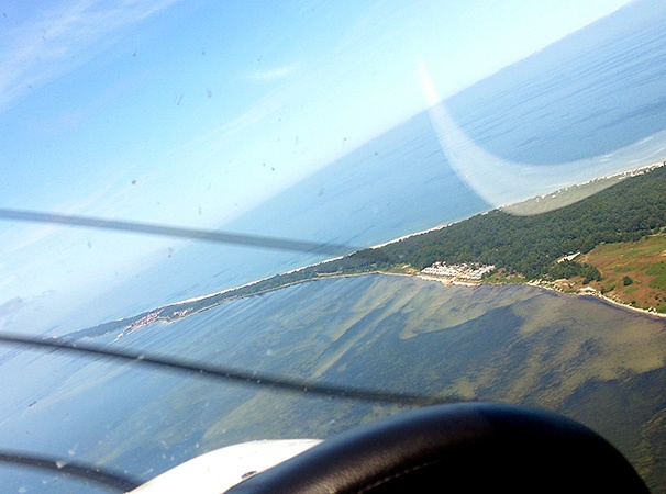 Loty widokowe nad Półwyspem Helskim - SKYDIVE HEL 