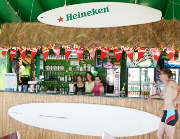 Heineken na plaży 