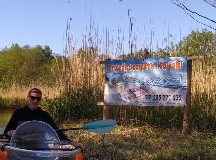 Przeźroczyste Kajaki Dębki 