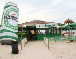 Heineken na plaży 