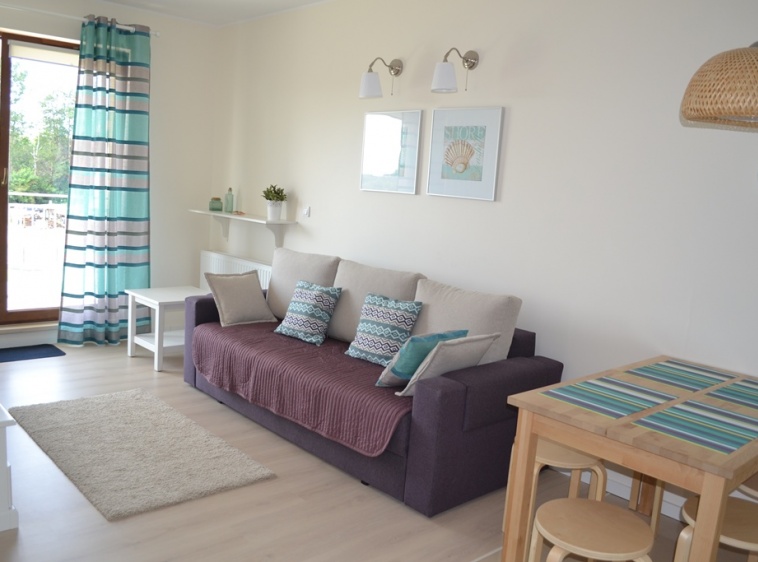  Apartament Lazurowy duży pokój