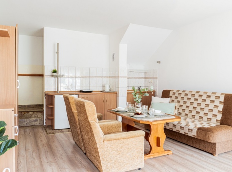 Apartamenty i Pokoje Gościnne Maria Kaleta Apartament nr 1 - pokój wypoczynkowy z aneksem kuchennym (parter)?v=1.0