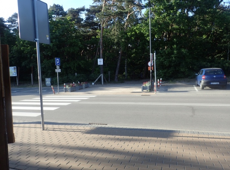 Pod Łososiem vis a vis wejścia na plażę nr 43