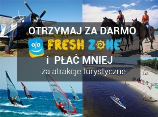 Zniżki na atrakcje turystyczne z kartą Fresh Zone.