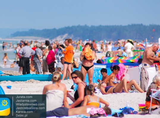 Uwaga ! Dzieci często gubią się na plaży !